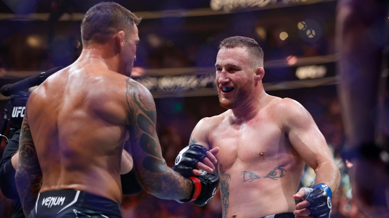 Dustin Poirier Justin Gaethje