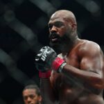 Jon Jones and Stipe Miocic meet in the octagon for a 3-round bout for UFC309 - Jones vs Miocic at Madison Square Garden on November 16, 2024 in New York City, NY (Photo by Louis Grasse PxImages) (Louis Grasse SPP)