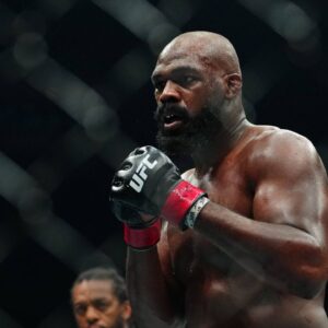 Jon Jones and Stipe Miocic meet in the octagon for a 3-round bout for UFC309 - Jones vs Miocic at Madison Square Garden on November 16, 2024 in New York City, NY (Photo by Louis Grasse PxImages) (Louis Grasse SPP)