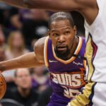 Kevin Durant NBA: New Orleans Pelicans at Phoenix Suns
