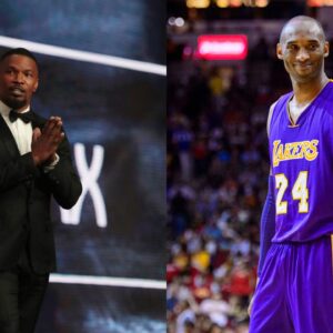 Jamie Foxx and Kobe Bryant