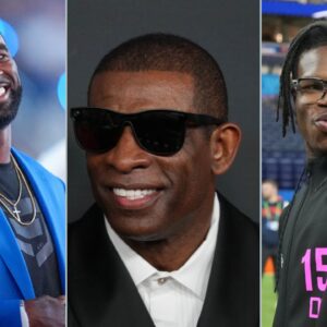 Calvin Johnson, Deion Sanders, and Travis Hunter.