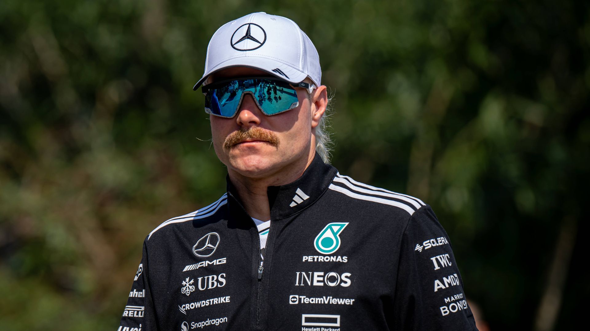 MARCH 20: Valtteri Bottas, The reserve driver for the Mercedes team, during the Chinese Grand Prix at Shanghai International Circuit