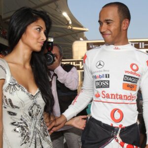 GP Abu Dhabi, 02 Lewis Hamilton (GBR, Vodafone McLaren Mercedes) and his girlfriend Nicole Scherzinger (singer Pussycat Dolls)