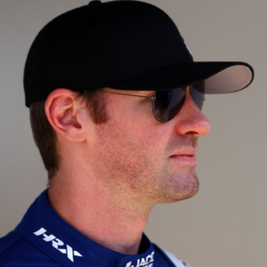 Feb 16, 2025; Daytona Beach, Florida, USA; NASCAR Cup Series driver Cody Ware (51) walks to the drivers meeting before the Daytona 500 at Daytona International Speedway. Mandatory Credit: Peter Casey-Imagn Images