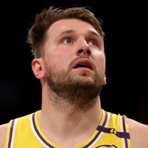 Luka Doncic NBA: Los Angeles Lakers at Brooklyn Nets