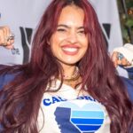 Nina Marie Daniele attends California Strong Drive-In Movie viewing "Major League" Fundraiser at Calamigos Ranch, Malibu, CA on May 22, 2021