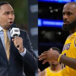 Stephen A. Smith (L) LeBron James (R)
