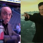 Joe Rogan (L). Quentin Tarantino (R)