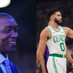 Isiah Thomas (L), Jayson Tatum (R)