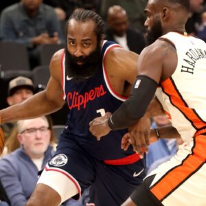 James Harden NBA: Detroit Pistons at Los Angeles Clippers
