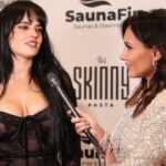 Nina Daniele walks the red carpet at the Fighters Only World MMA Awards at The Theatre at Virgin Hotels on December 5, 2024 in Las Vegas, Nevada.