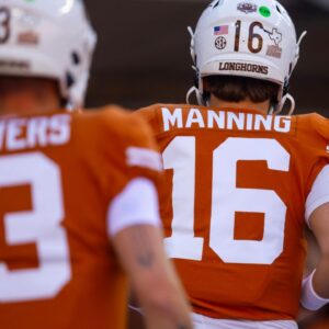 Quinn Ewers and Arch Manning