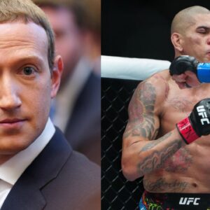 Mark Zuckerberg (L). Alex Pereira (R)