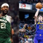 Patrick Beverley (L), Austin Reaves (R)