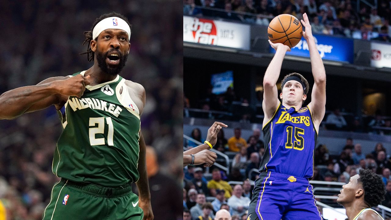 Patrick Beverley (L), Austin Reaves (R)