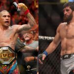 Alex Pereira (L), Magomed Ankalaev (R)