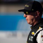 Nov 9, 2024; Avondale, Arizona, USA; NASCAR Cup Series driver Kyle Busch (8) during qualifying for the Championship race at Phoenix Raceway. Mandatory Credit: Mark J. Rebilas-Imagn Images