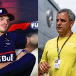 Max Verstappen(L), Juan Pablo Montoya(R)