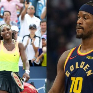 Serena Williams(L) and Jimmy Butler(R)