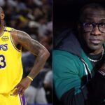 LeBron James (Left) and Shannon Sharpe (Right)