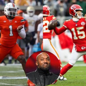 Cam Ward, Louis Riddick, Patrick Mahomes