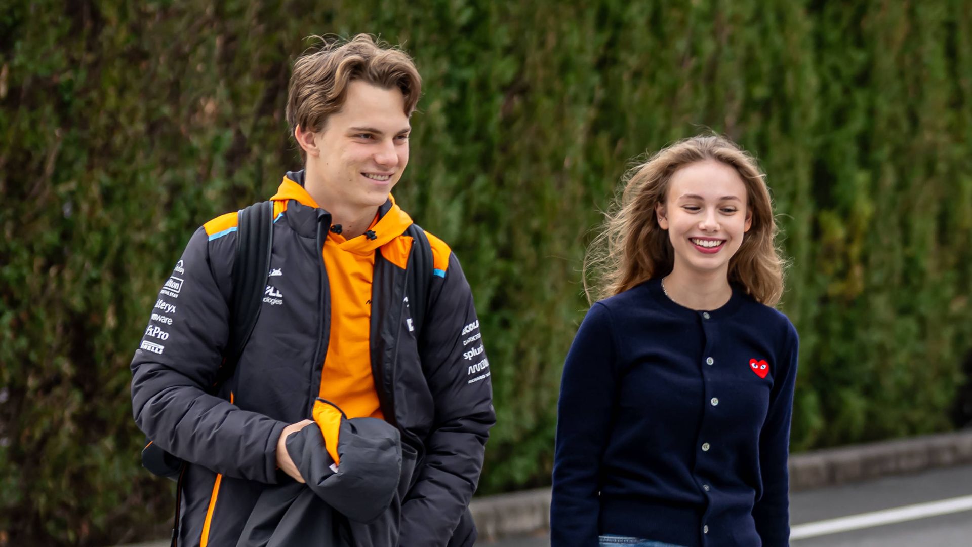 Oscar Piastri, racing for the McLaren F1 team during the 2024 Formula 1 Japanese Grand Prix at the Suzuka International Racing Course