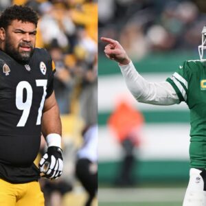 Cameron Heyward, Aaron Rodgers