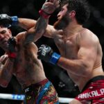 Alex Pereira and Magomed Ankalaev meet in the octagon for a 5-round main event bout at UFC313