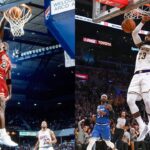 Michael Jordan and LeBron James