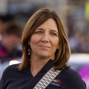 NASCAR Xfinity Series team owner Kelley Earnhardt Miller during the Championship race at Phoenix Raceway.