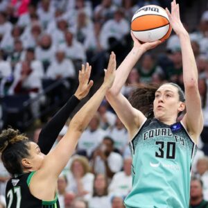 Breanna Stewart WNBA: Finals-New York Liberty at Minnesota Lynx