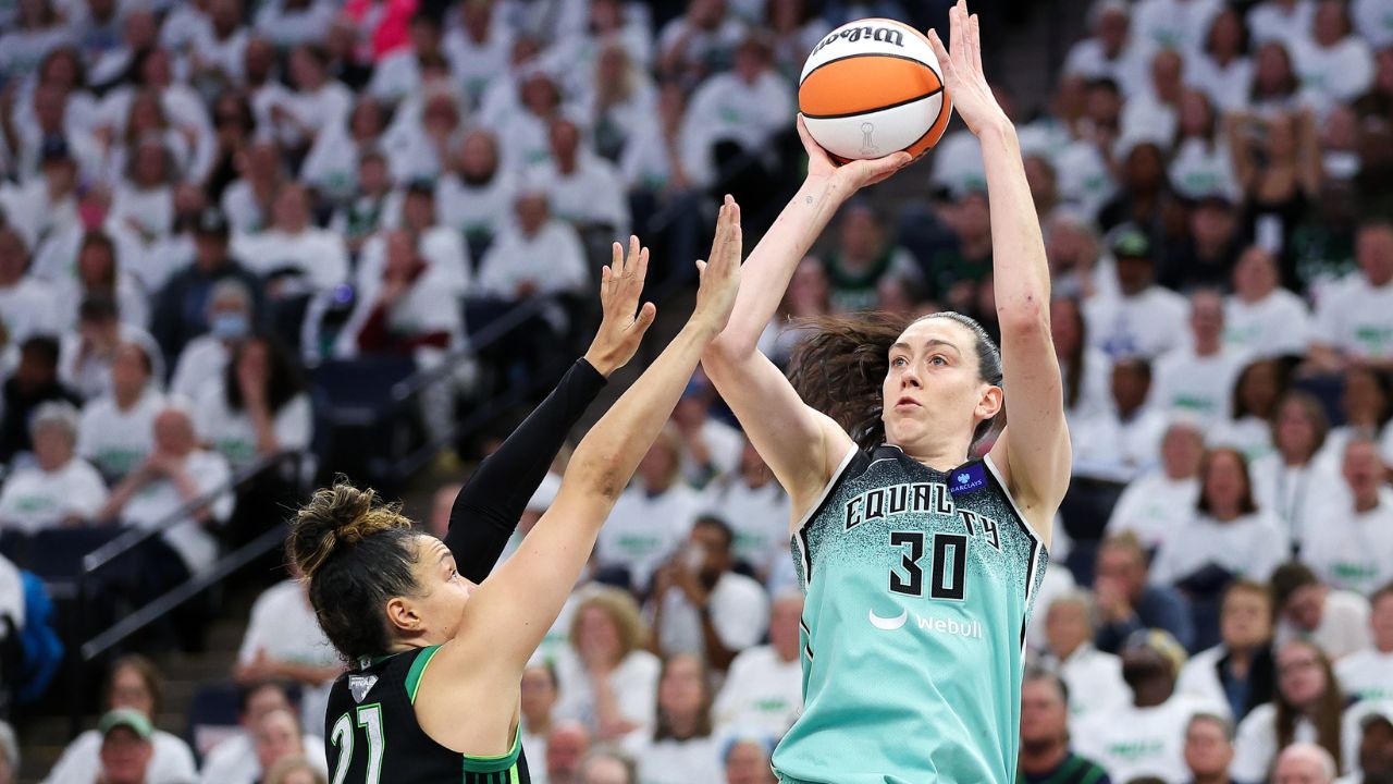 Breanna Stewart WNBA: Finals-New York Liberty at Minnesota Lynx