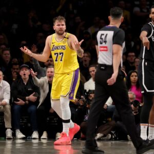 NBA: Los Angeles Lakers at Brooklyn Nets