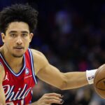 Jared McCain NBA: Indiana Pacers at Philadelphia 76ers