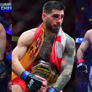 Alexander Volkanovski Ilia Topuria Islam Makhachev