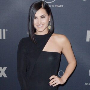 Megan Olivi attends the 66th Miss Universe Competition on November 26, 2017 at the Axis Theater inside Planet Hollywood Resort & Casino in Las Vegas