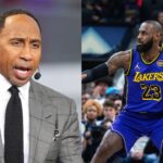 Stephen A. Smith (L), LeBron James (R)