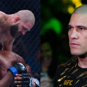 Jiri Prochazka (L), Alex Pereira (R)