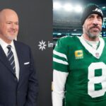Rich Eisen and Aaron Rodgers