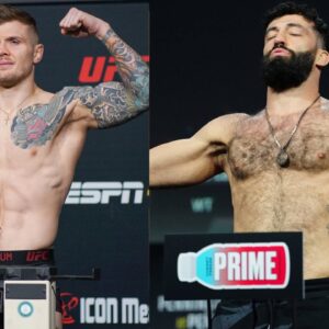 Marvin Vettori (L), Roman Dolidze (R)