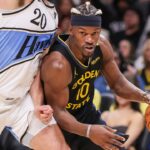 Jimmy Butler NBA: Golden State Warriors at Atlanta Hawks