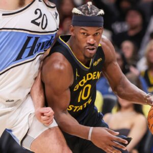 Jimmy Butler NBA: Golden State Warriors at Atlanta Hawks