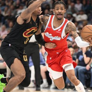 Ja Morant NBA: Cleveland Cavaliers at Memphis Grizzlies