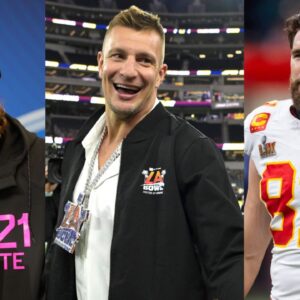 Tyler Warren, Rob Gronkowski, Travis Kelce