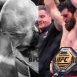 Alex Pereira, Glover Texeira (L), Magomed Ankalaev (R)