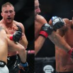 Justin Gaethje (L), Paulo Costa (R)