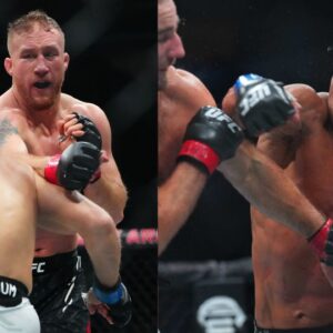 Justin Gaethje (L), Paulo Costa (R)