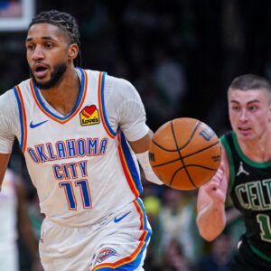 NBA: Oklahoma City Thunder at Boston Celtics