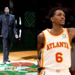 Kevin Garnett (L), Lou Williams (R)